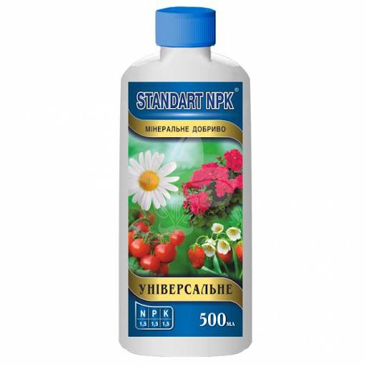 Рідке добриво STANDART NPK універсальное 500 мл