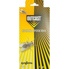 Outcast, засіб від мух, наліпки, 4 шт