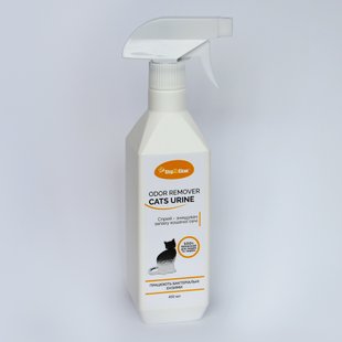 Спрей-истребитель запаха кошачьей мочи Step2Clean Cats Urine Odor Remover, 450 мл