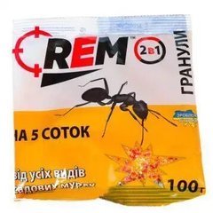 РЕМ ( REM ) від мурах 100 г мікрогранула (шт.), Інсектицид