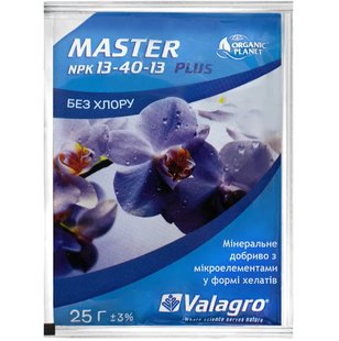 Master+ (Майстер+) 13.40.13, мінеральне добриво, 25 г