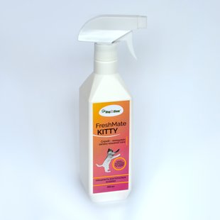 Спрей-уничтожитель запаха стула котят Step2Clean Kitty FreshMate, 450 мл